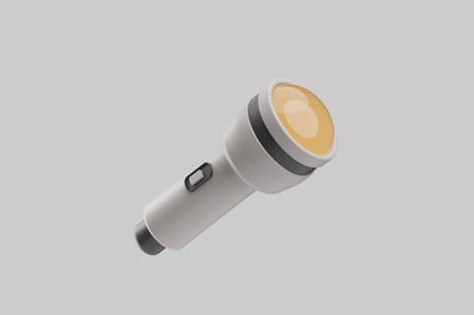 Preview: Portable charger flashlight