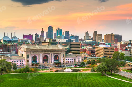 Preview: Kansas City, Missouri, USA downtown skyline