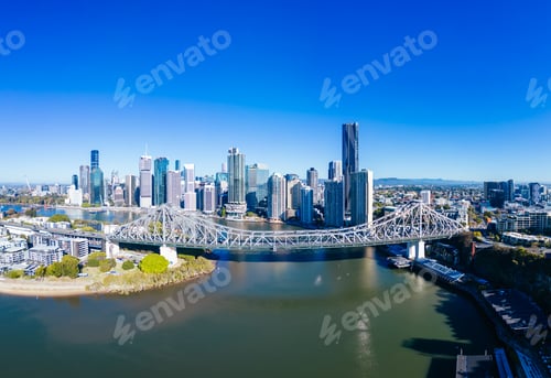 Preview: Story Bridge and Brisbane Skyline in Australia
