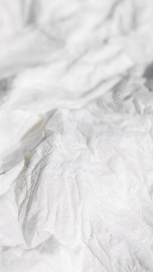 Preview: white crumpled paper .textura or background