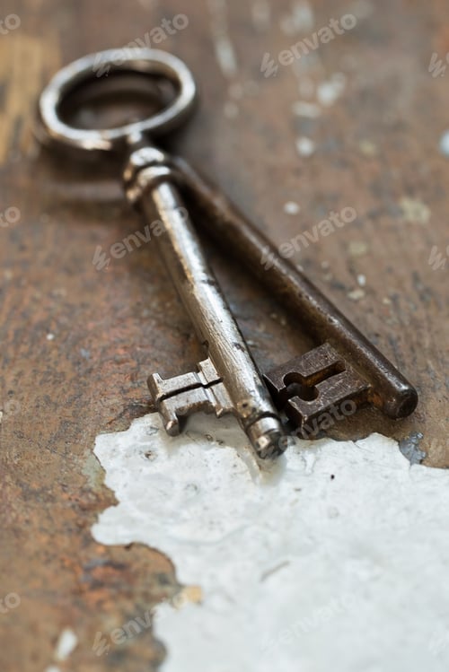 Preview: Old, ornate keys