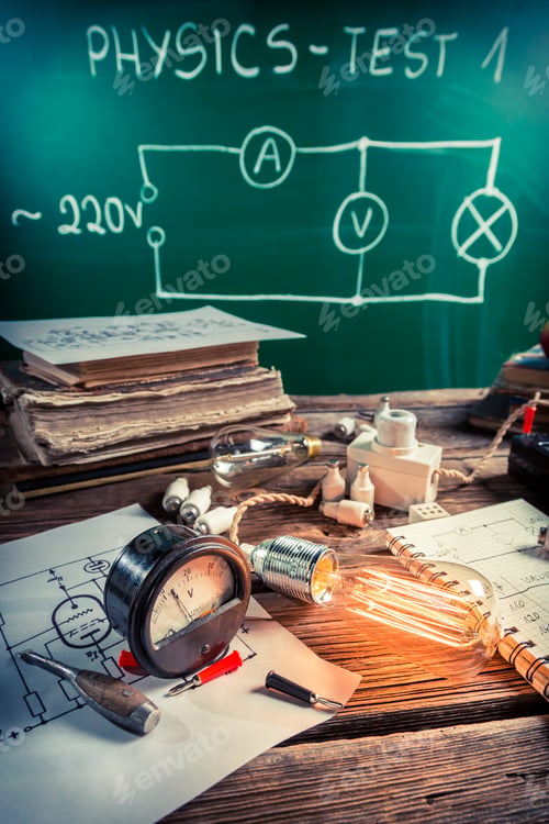 Preview: Experience in physics laboratory with bulb