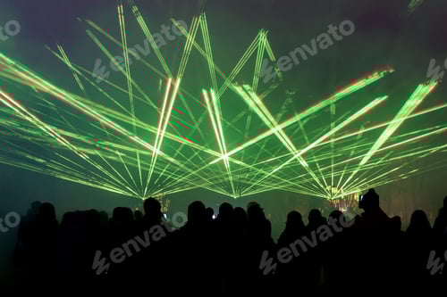 Preview: Night laser show with audience