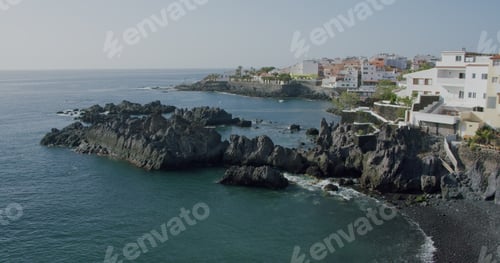 Preview: Alcala, small harbour and fishing town located in south coast of Tenerife, Canary Islands, Spain
