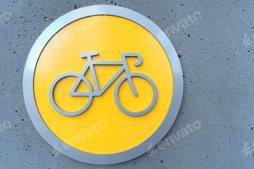 Preview: Bicycle parking area sign