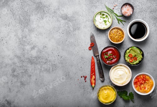 Preview: Cooking different sauces