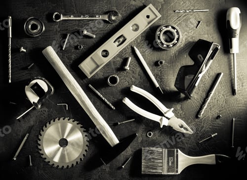 Preview: set of tools and instruments