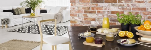 Preview: Dining area of loft apartment