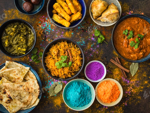 Preview: Indian Holi food