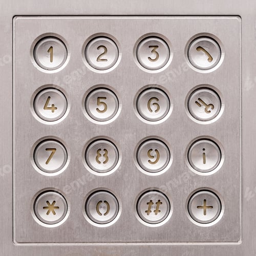 Preview: door acces keyboard