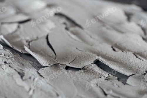 Preview: Grey Abstract Texture with Cracks