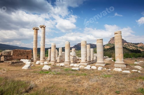 Preview: The Temple of Artemis. Sardes Ancient city. Manisa, Turkey. UNESCO World Heritage Tentative List.