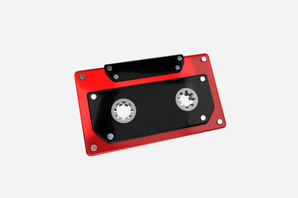 Preview: Cassette Tape 90s 3D Illustration