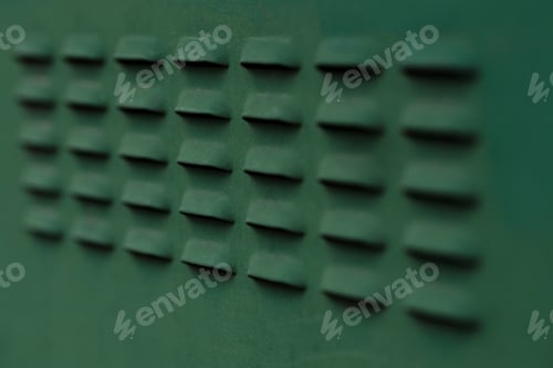 Preview: Green metal industrial ventilation grille pattern