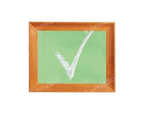 Preview: Small blackboard or school slate