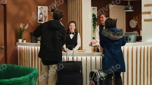 Preview: Active tourists enter mountain resort