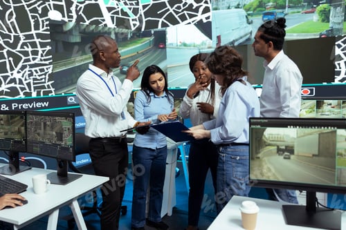 Preview: Diverse group of operators discussing ways to improve express shipping