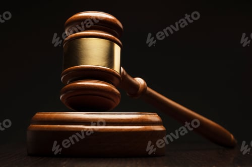 Preview: wooden gavel