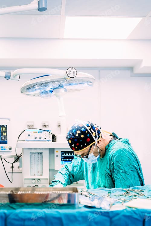 Preview: Surgeon Operating in the Hospital.