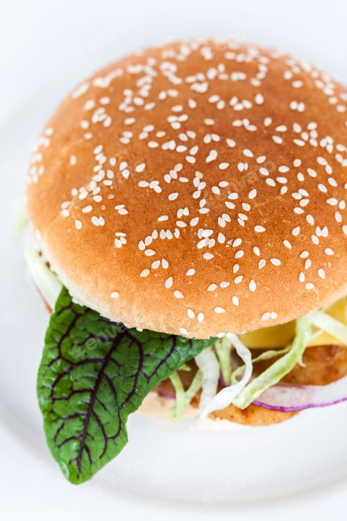 Preview: Fresh tasty hamburger