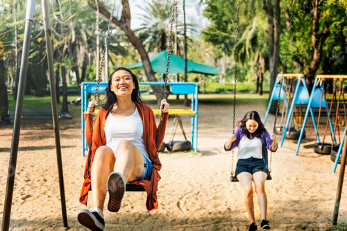 Preview: Sister Friendship Embracing Adorable Outside Concept