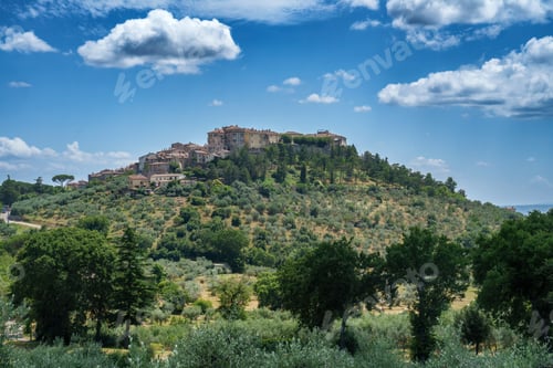 Preview: Rural landscape in Val Teverina, Umbria, near Montecchio and Lugnano