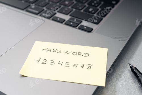Preview: Weak password concept