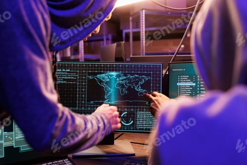Preview: Hackers using spyware on computer screen