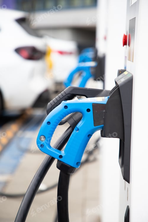 Preview: charging an electric car on the street