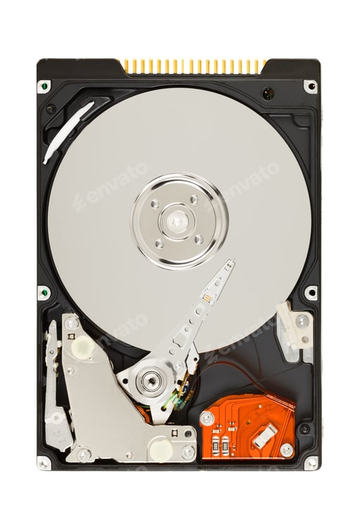 Preview: Opened Hard Disk Drive