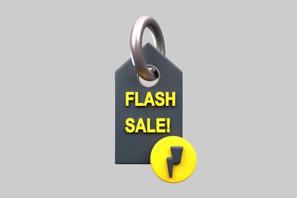 Preview: Flash sale tag discount