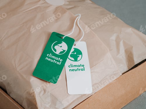 Preview: Climate neutral and carbon label concept