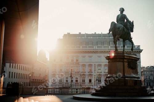 Preview: Beautiful shot of Albertina in Vienna Austria