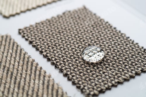 Preview: Water repellent and waterproof fabrics.