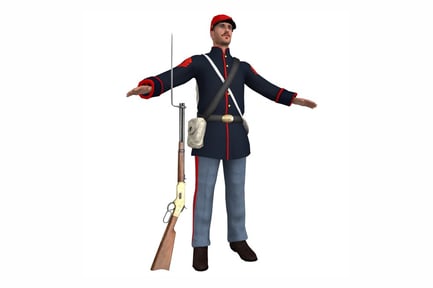 Preview: Union Army Soldier with Rifle