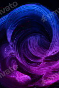 Preview: Smears of neon paint