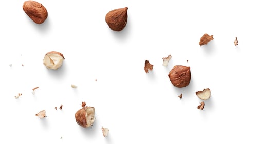 Preview: Organic Brown Hazelnuts. Delicious Healthy Nuts, Concept for Design. Autumn Harvest Snack