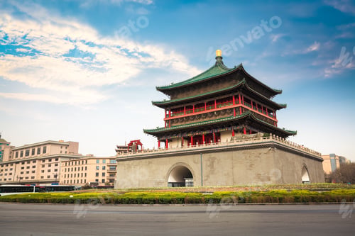 Preview: ancient city xian bell tower