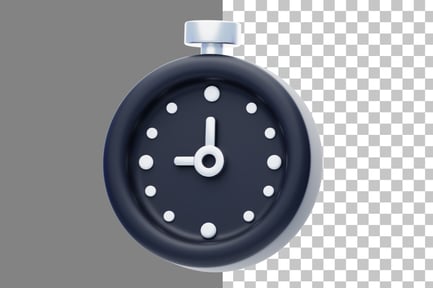 Preview: Time Is Money 3D Icon