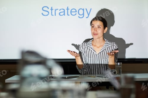 Preview: Discussing strategy for achieving goal at meeting