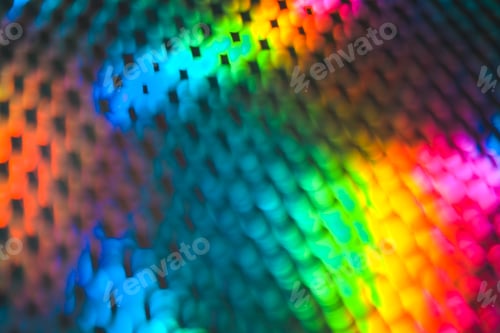 Preview: Abstract and pattern background in intense rainbow light colors