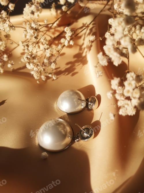 Preview: Jewelry on silk