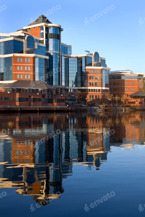 Preview: Office buildings - Salford Quays - Greater Manchester - England