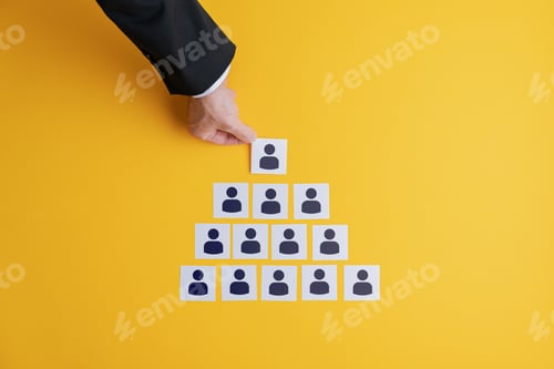 Preview: Conceptual image of business hierarchy