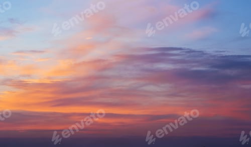 Preview: Colorful Clouds at Sunset
