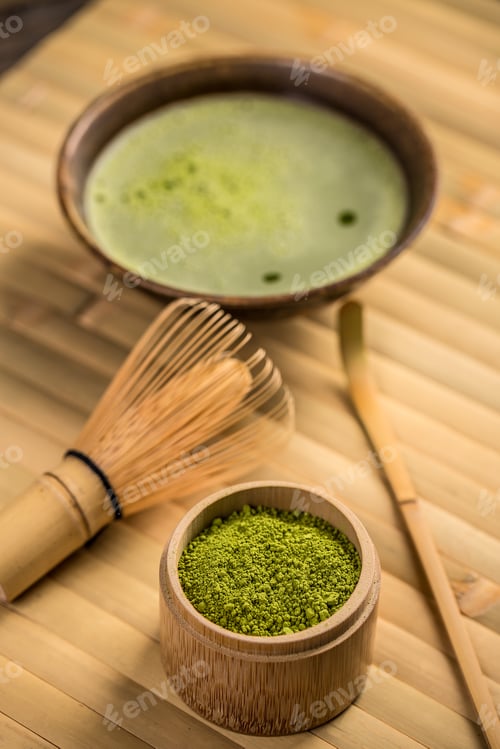 Preview: Green matcha tea