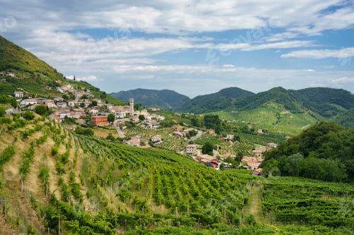 Preview: Vineyards along the Road of Prosecco e Conegliano Wines