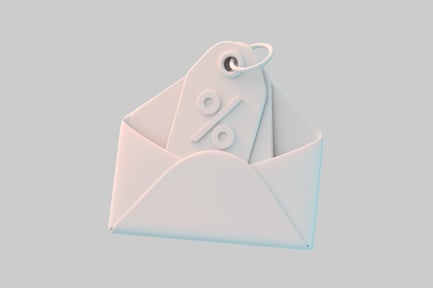 Preview: Offer envelope with discount tag