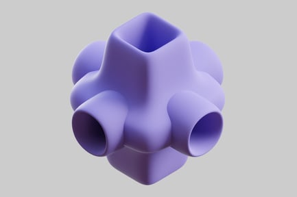 Preview: Abstract tubular square form