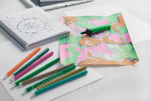 Preview: Neurographics, neurographic drawing, the method of mental health psychologist.wellness